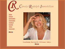 Tablet Screenshot of carola-rudolph-immobilien.com